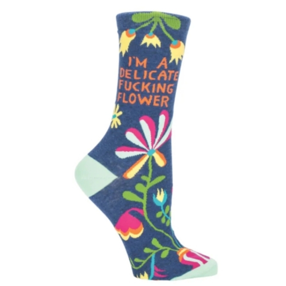 I'm a Delicate F*cking Flower Subversive Socks - Picture 6 of 6